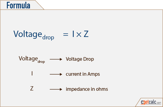 voltage drop estimation formula