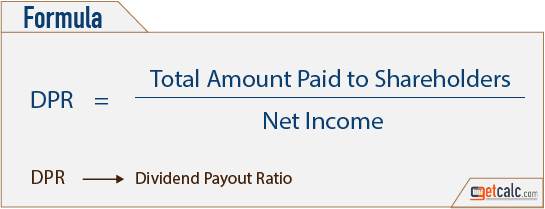 DPR - dividend payout ratio formula